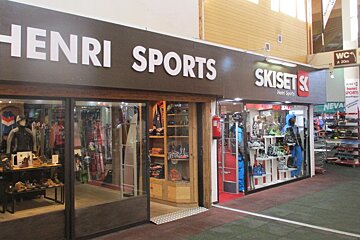 a ski and mountain clothing shop