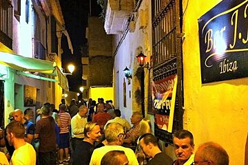 JJ Bar Ibiza, Ibiza Town terrace
