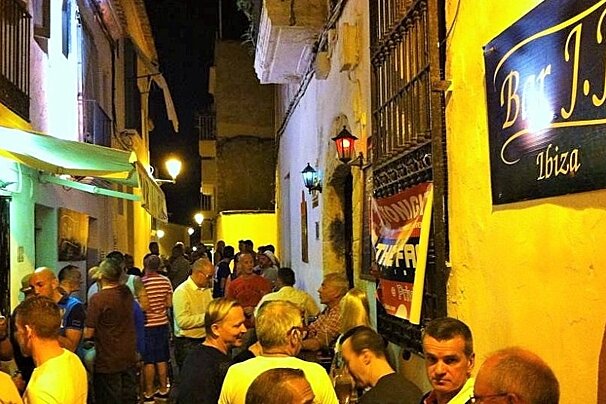 JJ Bar Ibiza, Ibiza Town terrace