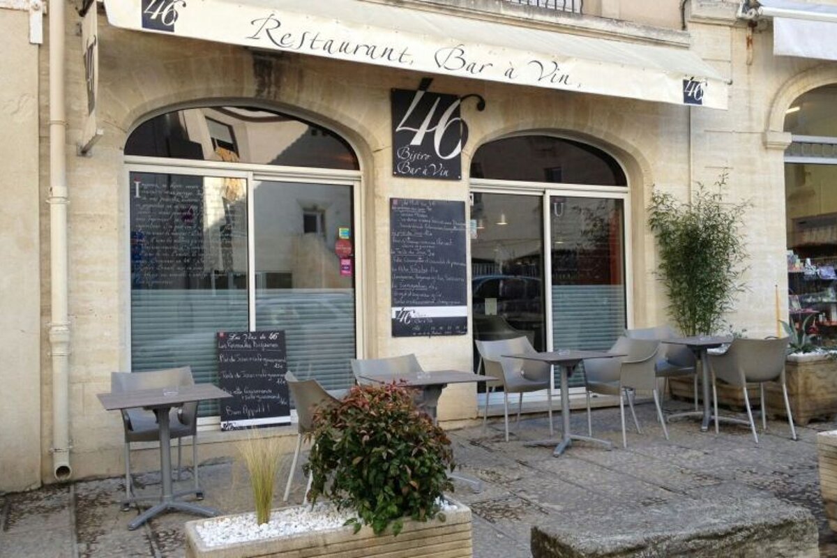 Le 46, Avignon restaurant terrasse