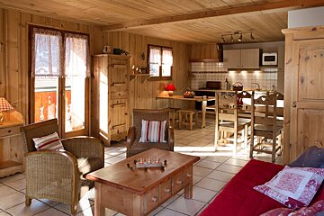 Les Armaillis, Morzine living-room