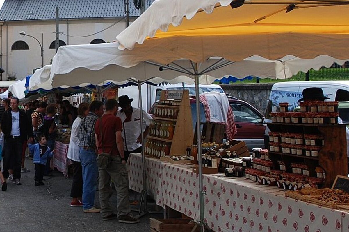 Weekly Market in Bourg St Maurice