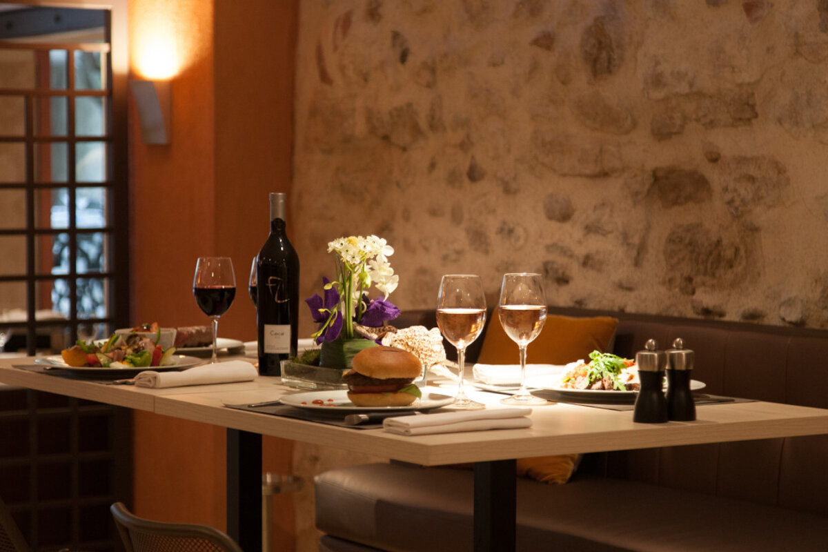 Nacional Restaurant, Antibes interior