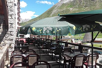 Bagus Cafe Restaurant, Tignes restaurant terrasse