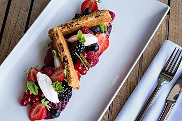 Brasserie Le Cap Restaurant, Cap d'Ail dessert