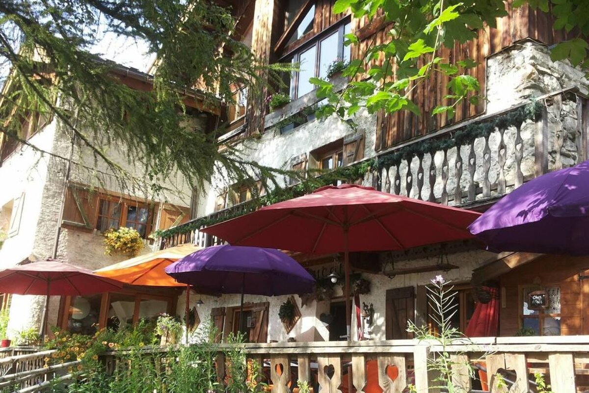 L'Ancolie Restaurant, Peisey-Vallandry / Nancroix restaurant terrasse