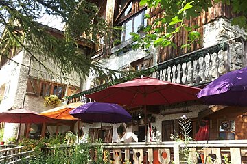 L'Ancolie Restaurant, Peisey-Vallandry / Nancroix restaurant terrasse