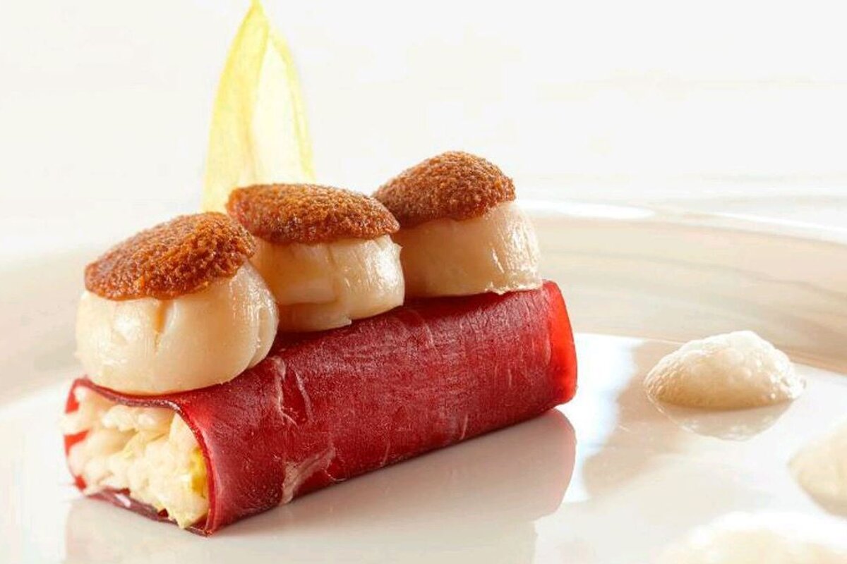 Le P'tit Polyte Restaurant, Les 2 Alpes example dish