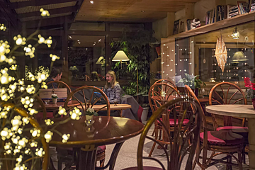 Mirabeau Hotel, Verbier dining room