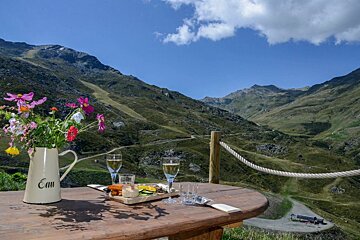 Chez Pepe Nicolas Restaurant, Belleville Valley restaurant terrasse