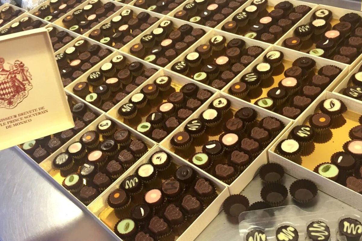 a selection of chocolates in monaco