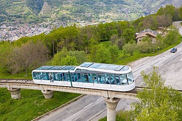 Getting around Les Arcs