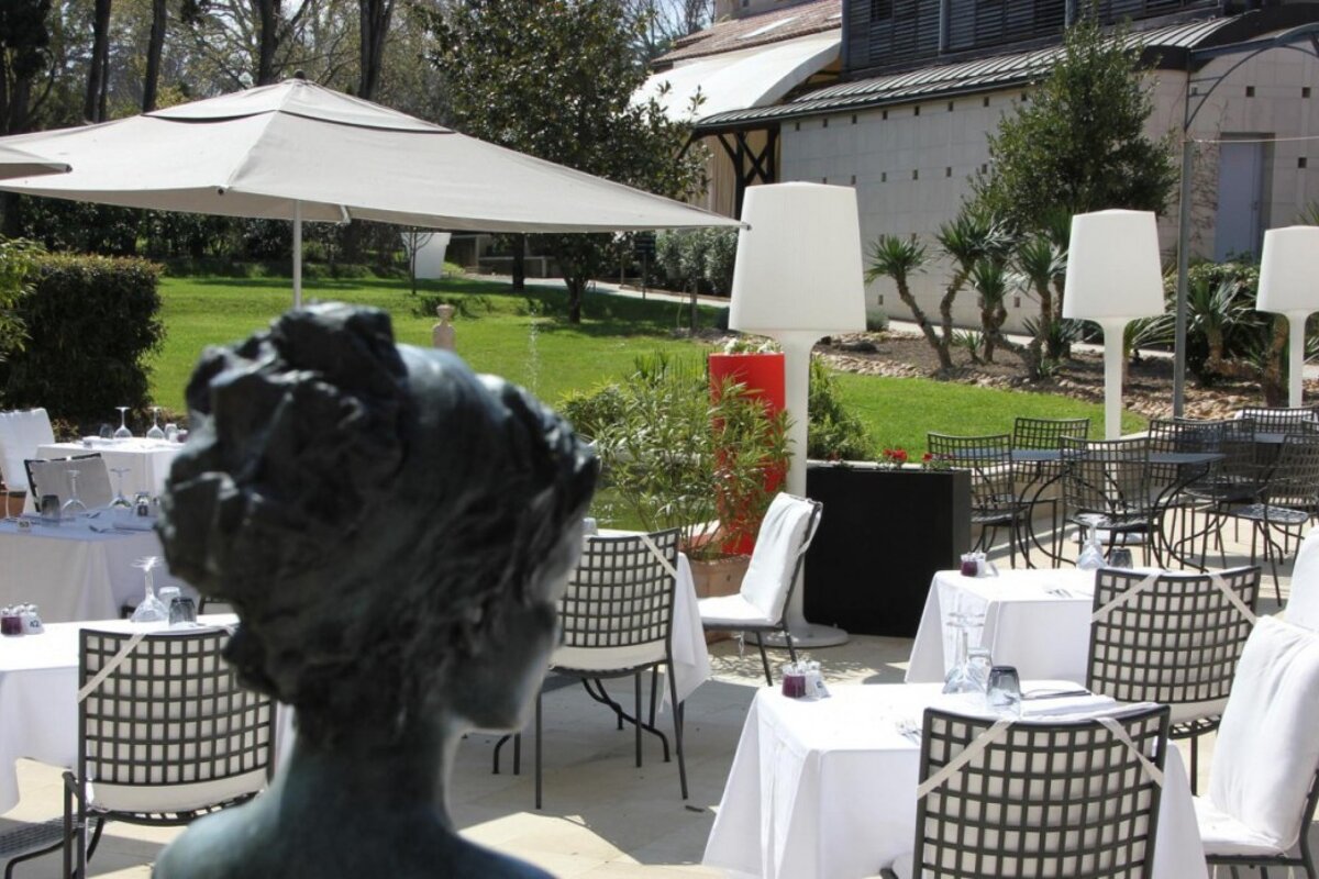 Les Terrasses de L'Image Restaurant, Saint Remy de Provence restaurant terrasse