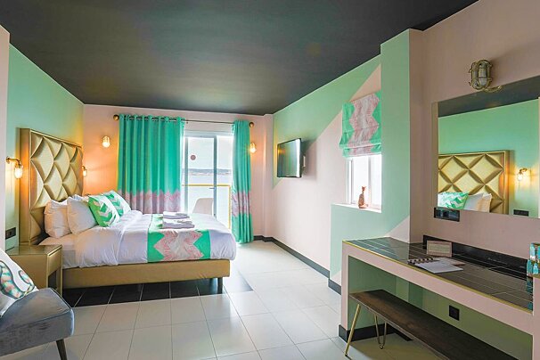 Wi-Ki-Woo Hotel, San Antonio double bedroom