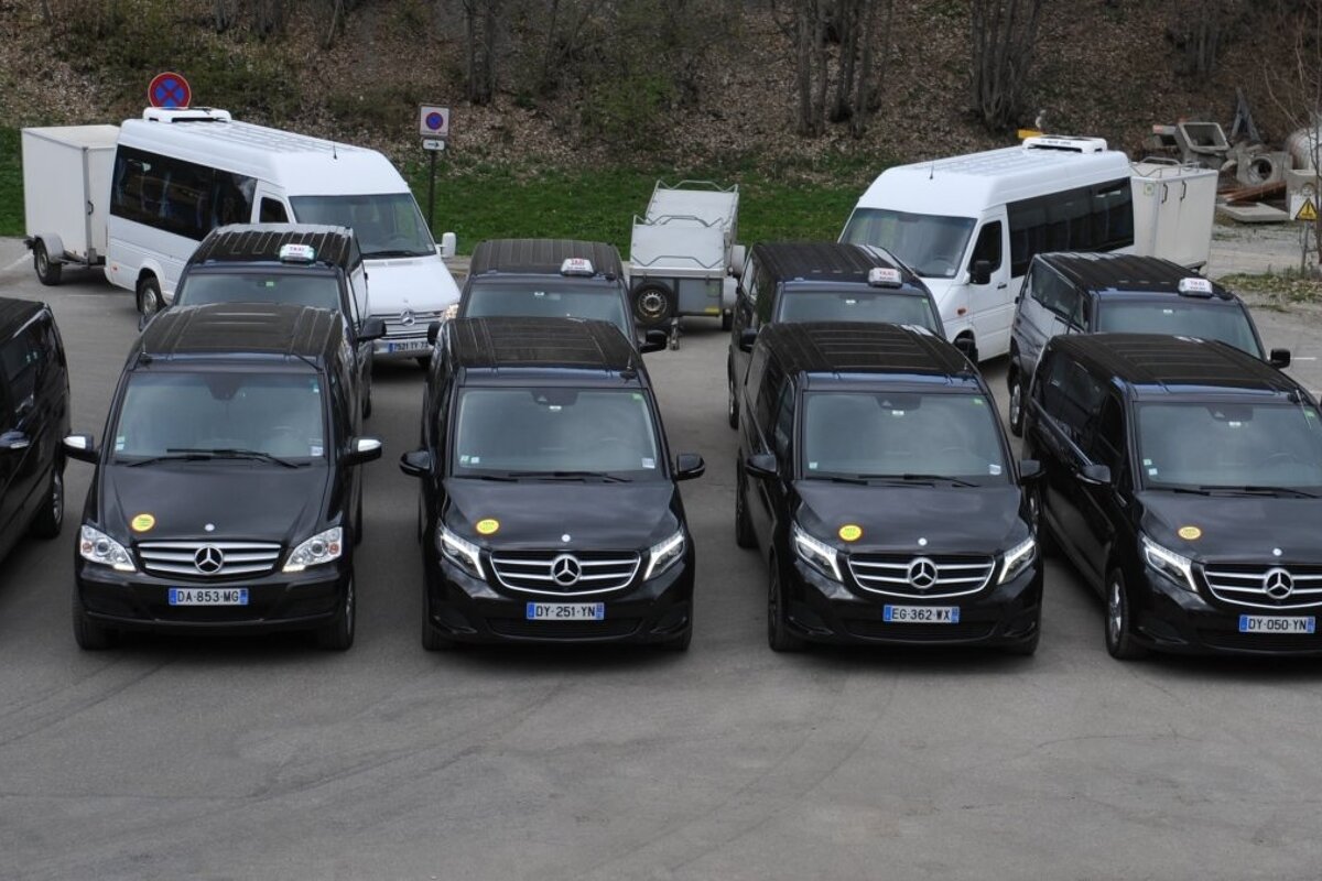 Alpes Taxis Transfers' Fleet of Vehicles