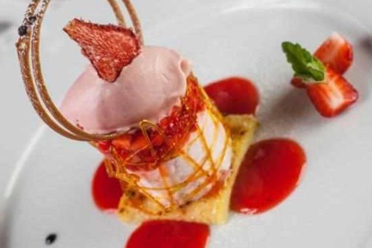 Chateau de Mercues Restaurant, Cahors style of cuisine