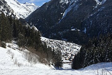 a village near la plagne