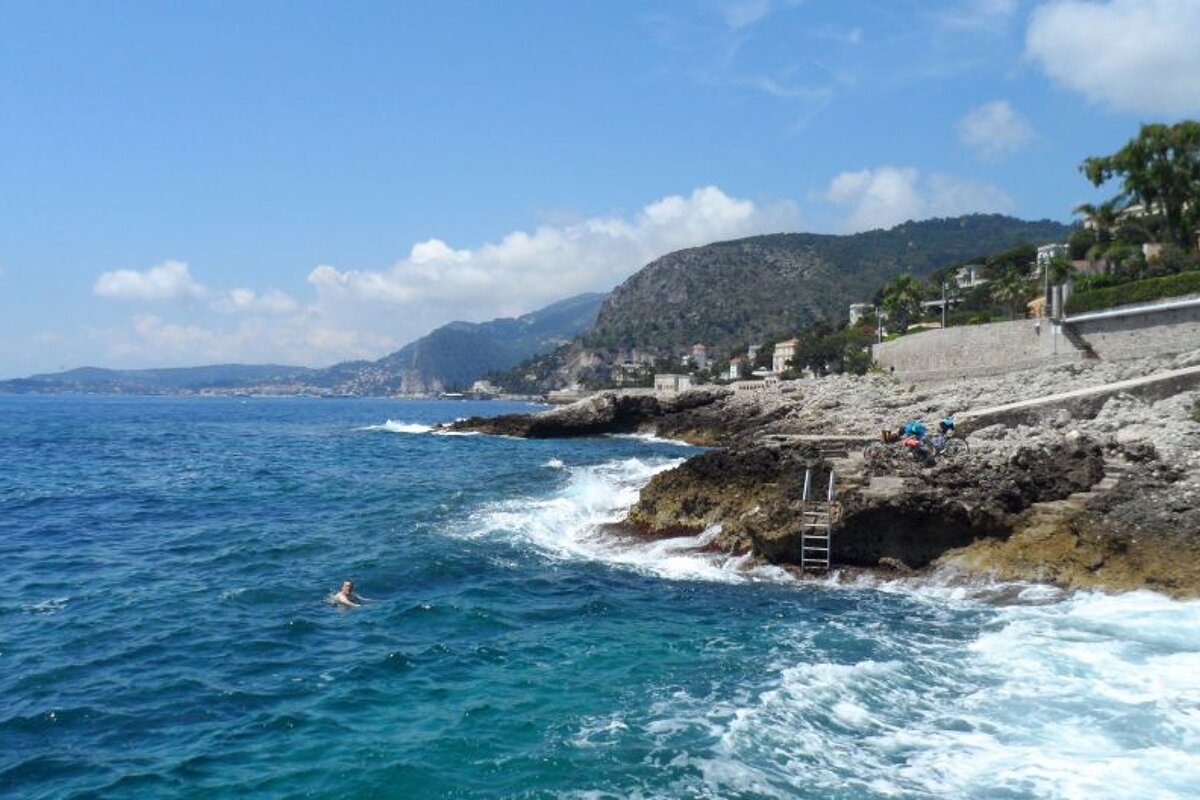 Gramaglia Beach, Cap d'Ail