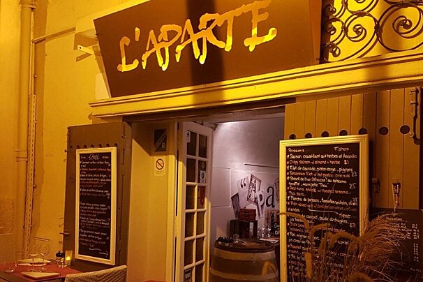 L'Aparte Restaurant, Villefranche-sur-Mer exterior