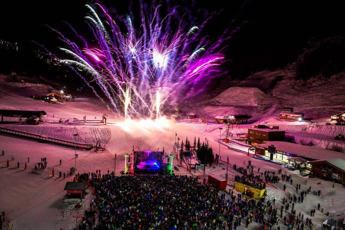 New Year's Eve in La Plagne