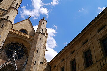 Saint-Jean-de-Malte Church & Museum Granet, Aix en Provence