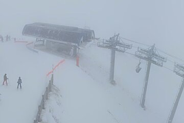 The pace picks up in the Espace Killy, Val d'Isere - Centre
