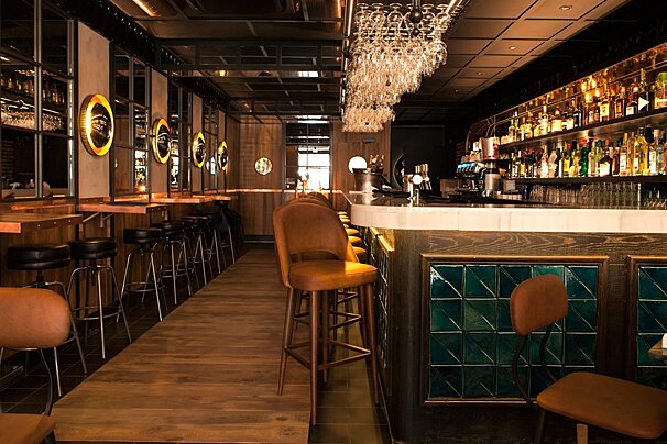 Bar du Port, Saint Tropez interior