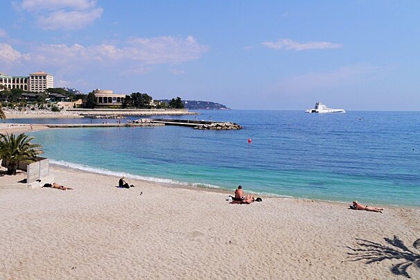 Plage du Larvotto Beach