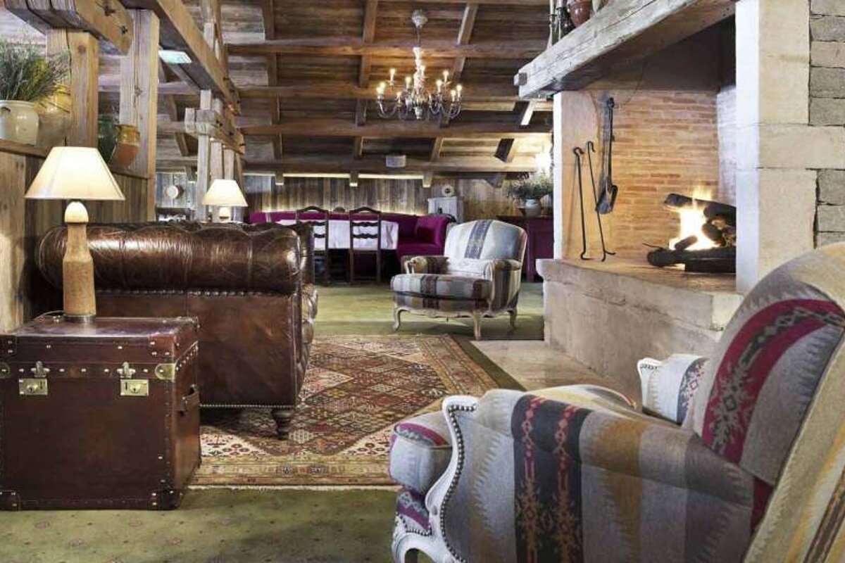 Chalet de Pierres Restaurant, Courchevel interior