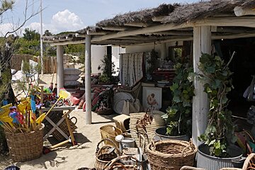 Le Club 55 Beach Club, Saint Tropez terrace