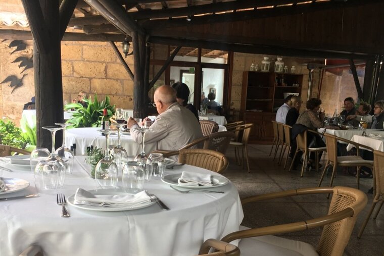 Los Patos Restaurant Review, Port d'Alcudia restaurant terrasse
