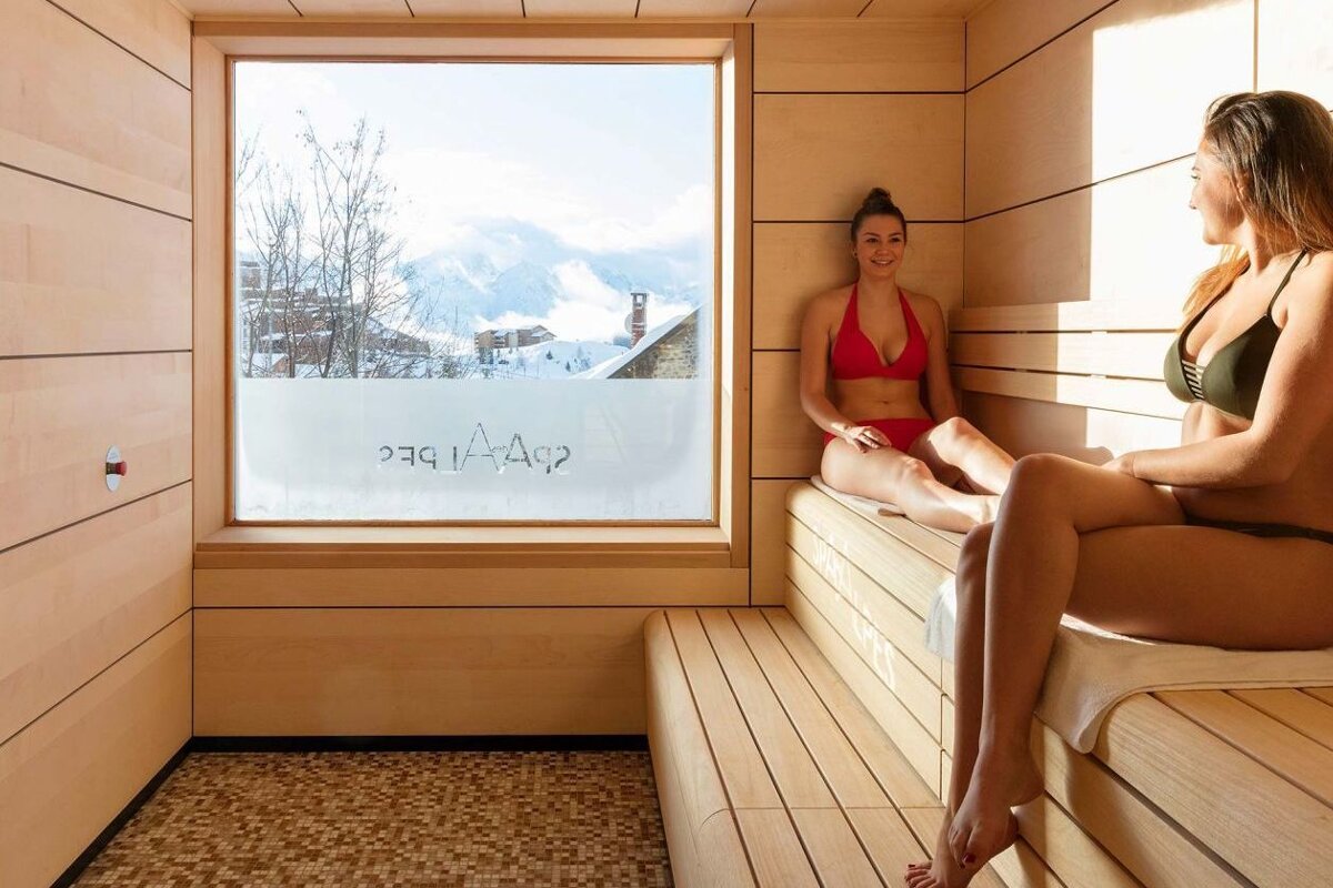 Les Grandes Rousses Hotel, Alpe d'Huez sauna
