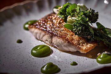 Dish at Canela, Palma