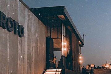 Roto Restaurant, Talamanca exterior