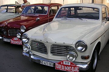 Tour du Mont Blanc Vintage Car Rally 2018, Chamonix