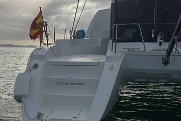 Lagoon 500 15.5m Catamaran, Mallorca Island stern