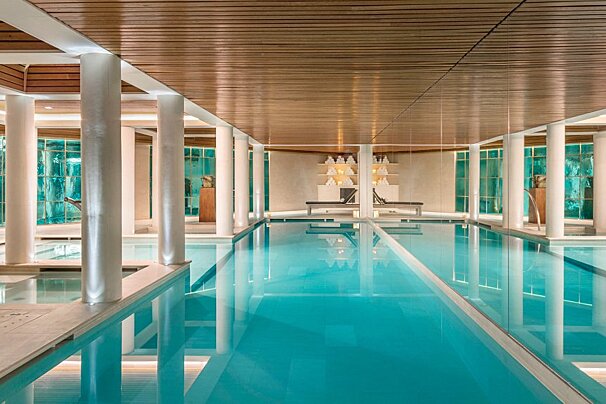 Aman Le Melezin Hotel Spa, Courchevel 1850 pool