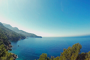 Bens d'Avall Restaurant, nr Deia-Soller restaurant terrasse