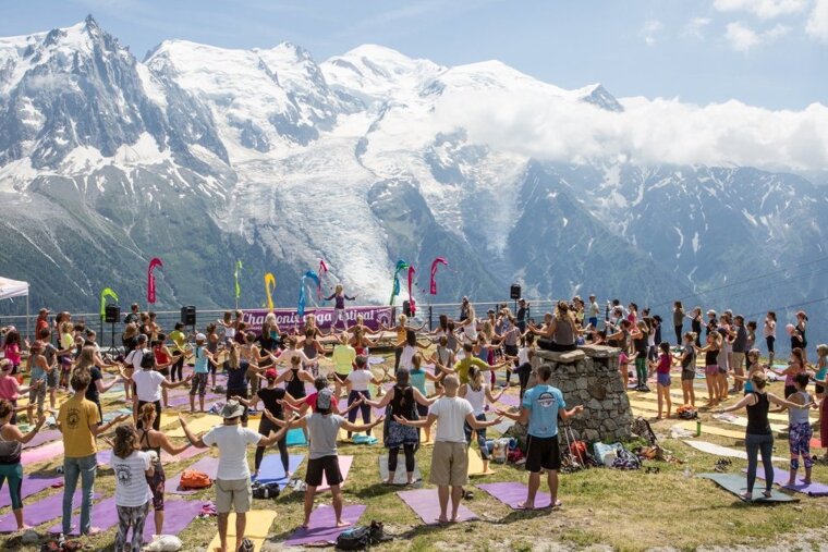 Dates released for Chamonix Yoga Festival 2019