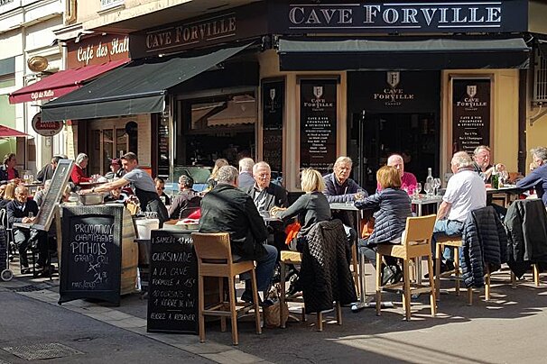 La Cave Forville Restaurant, Cannes exterior