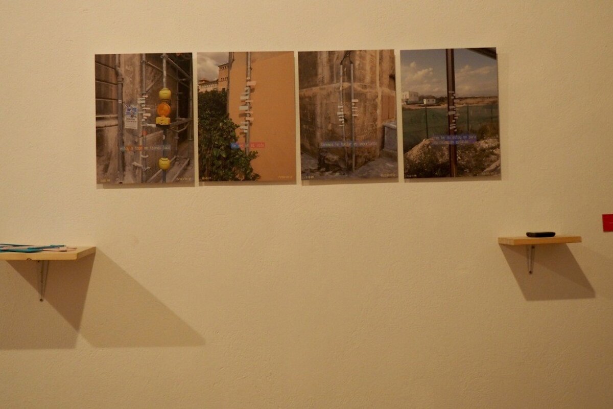 4 paintings on a wall in a museum