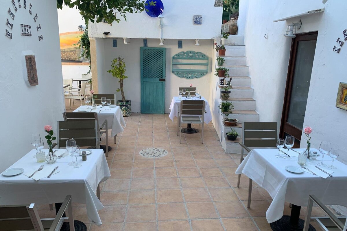 Terrace at Cantonet restaurant, Pollensa