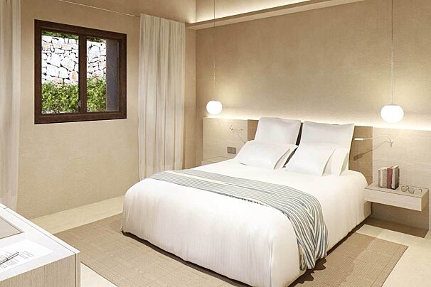 a picture of a hotel suite at Son Trobat Finca Hotel, Sant Llorenc