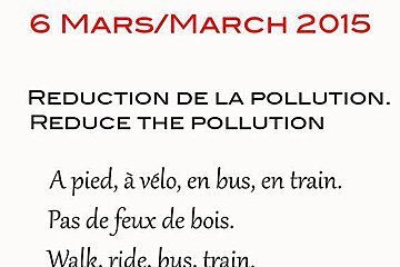 6 March reduction de la pollution