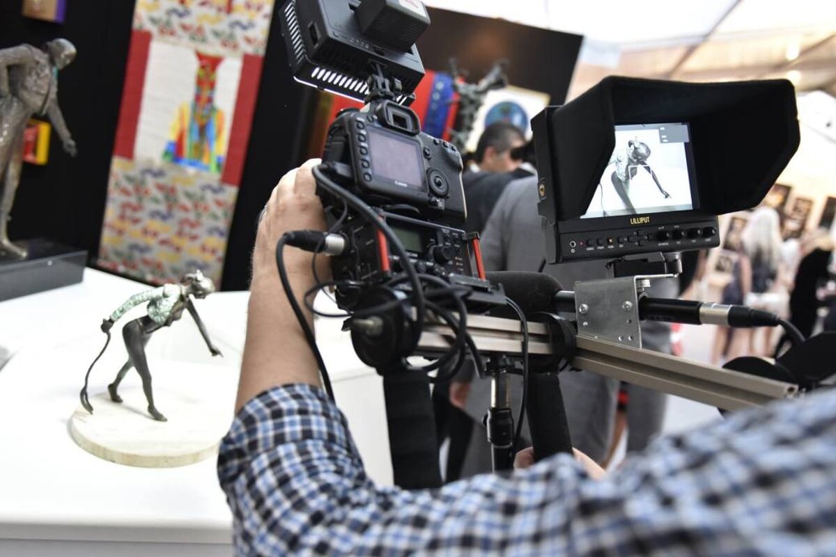 Close up of the works at Art Monaco 2015