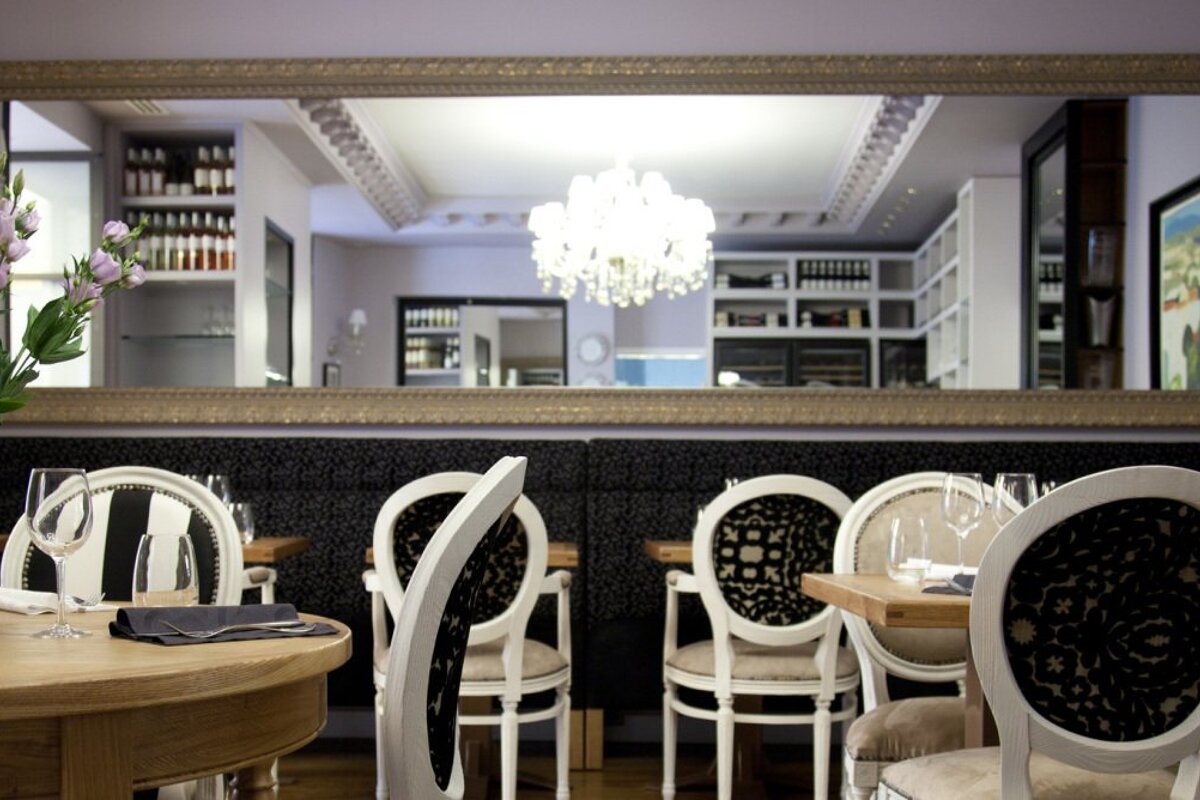 La Gaudinade Restaurant, Mougins interior