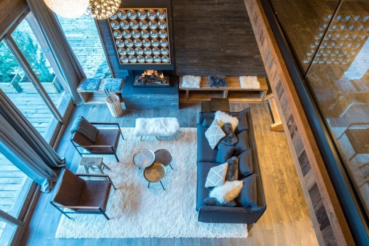 Le Koissou Chalet, Meribel Village lounge