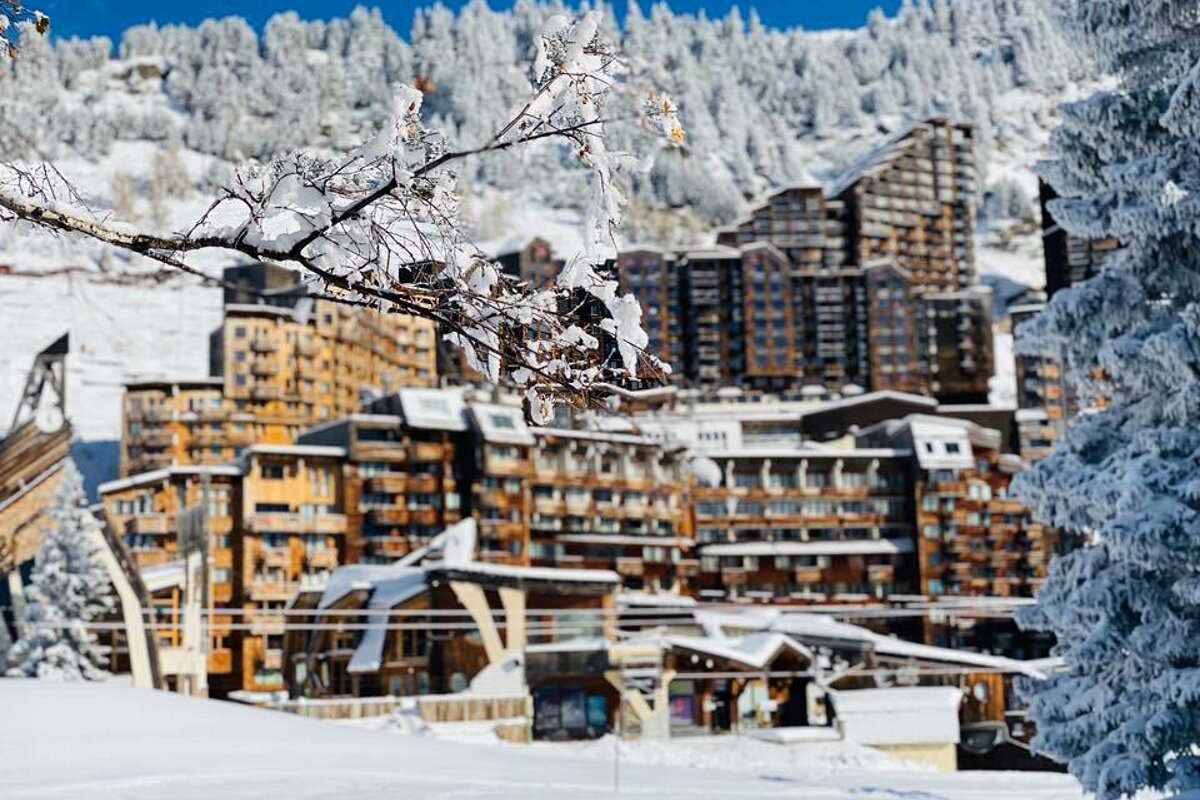 Lots of snow for the season opening in Avoriaz