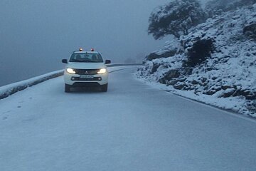 Mallorca wakes up to a blanket of snow