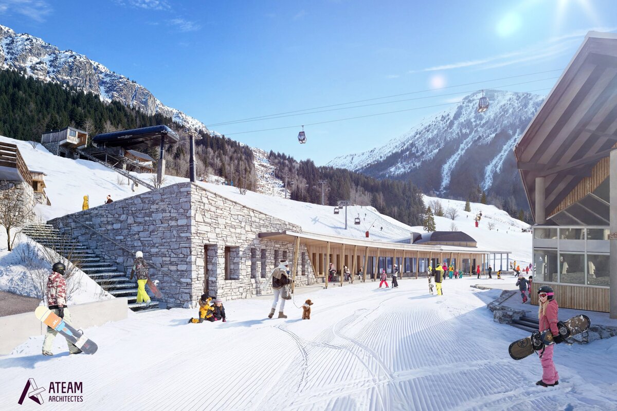 The Rif Nel Altitude 3300 project in Alpe d'Huez